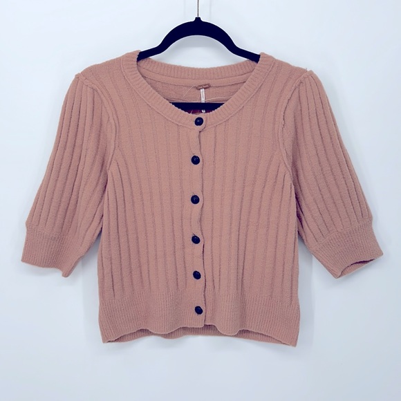 (#7) FREE PEOPLE Sloan Cardigan - Picture 3 of 5